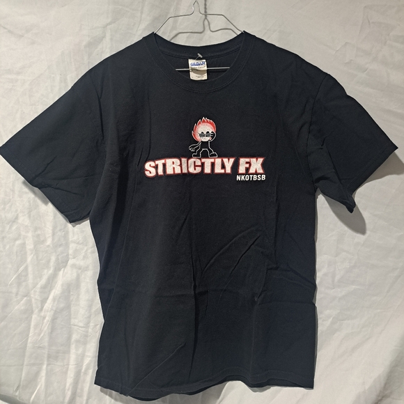 2011 NKOTBSB Strictly FX Large T-Shirt Special Effects Crew Tee Black L Gildan - Picture 3 of 6